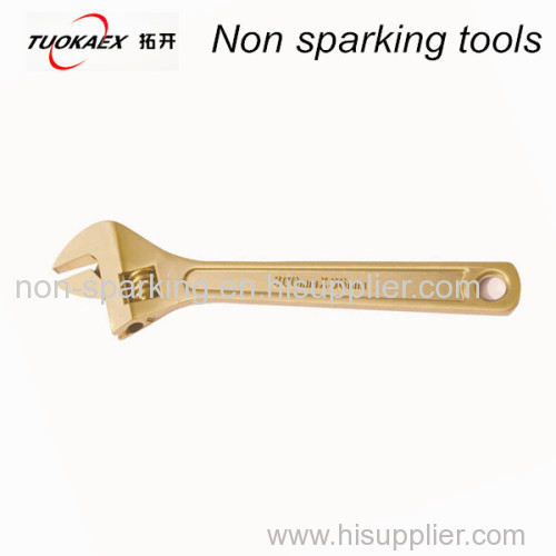 Non Sparking Tools Adjustable Wrench Spanner