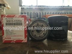 Toyota oil filter with OEM NO.90915-YZZD2