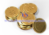 Tungsten Gold Plated Coin