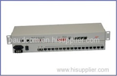 16 E1 Fiber Optical Multiplexer with 4*ethernet