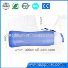 Durable Leak Proof High Quality Food Grade Silicone Water Bottle