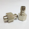 Bspp female cone seat brass /nickel plated hose fitting