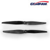 CCW 2 rc drone blades 10x5 inch Carbon Nylon black propellers for multirotor aircraft