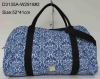 Ladies canvas fabric handbag