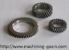 Textile Machinery Carbon Steel / Aluminum Left Hand Helical Gear With Powder Coating