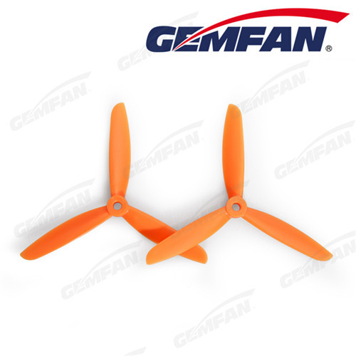 5x4.5 3 blades ccw black abs rc drone propeller props