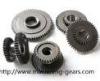 Customized Double Diameter Standard Spur Gear Wheels Powder Coating