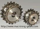 Vehicle Parts Precision 316 SS Double Chain Sprocket With Heat Treatment