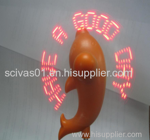 LED Mini Message Fan