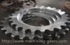 Non - Standard Aluminum Motorcycle Chain Sprockets Industrial Machinery Parts