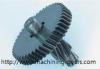 0.03mm Tolerance CNC Machining Gear Wheel Shaft With Spur Helical Gear