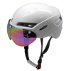 Time Trial Bicycle Helmet with Magnetic Goggle