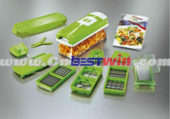 Manual nicer dicer vegetable cutter