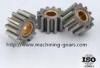 Industrial Metal Straight Spur Gear Tooth Wheel 0.03mm Machined Tolerance