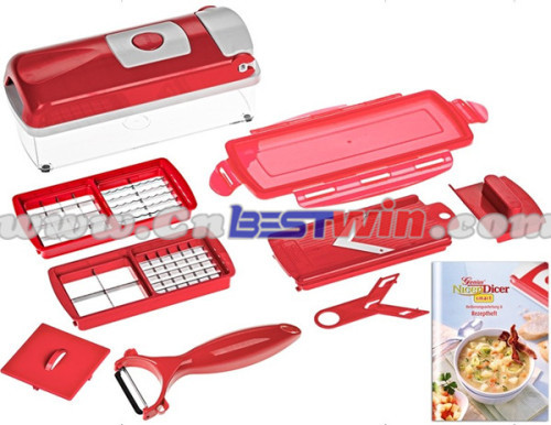 2015 Factory new design red nicer dicer