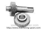 Industry Carbon Steel Transmission Gear Shaft Wheel Sand Blasting For Oil Pump