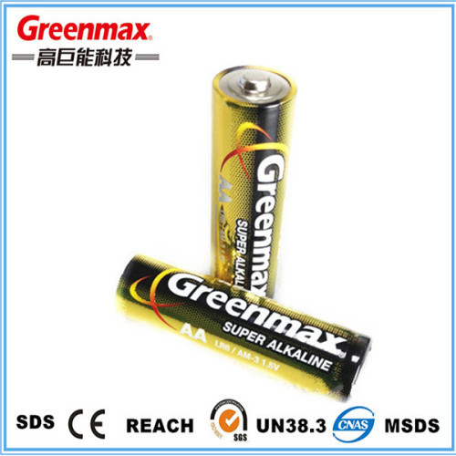 Foil jacket super alkaline aa am3 battery