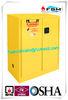 Lockable Safety Storage Cabinets Adjustable Fireproof Vents For Flammable Liquids