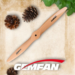 1980 2 baldes wooden airplane propeller for gas motor