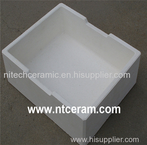 Alumina ceramic crucible Sagger for reheating furnace