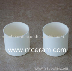 High temperature Cylinder Alumina Crucible Corundum Crucible