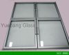 Kitchen Freezer Glass Door with alunium frame and hollow glass
