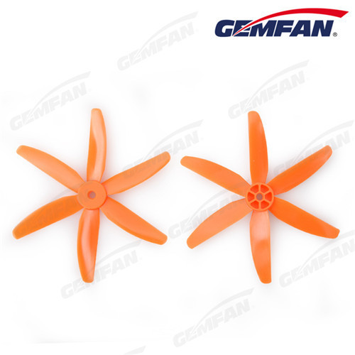 5x4 inch PC plastic model plane propeller with 6 rc multirotor blades