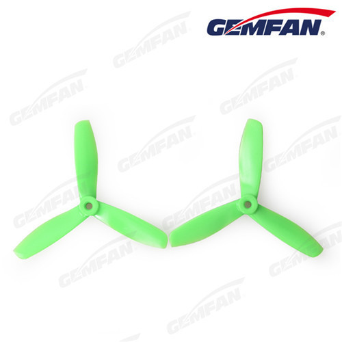 3 blades 5x4.5 inch PC rc drone bullnose rc mulitimotor prop