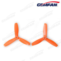 3 blades 5x4.5 inch PC rc drone bullnose BN rc mulitimotor propellers with CW CCW