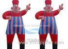 Backyard Nylon Carton Inflatable Air Dancers Two Tubes With Hands