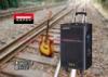 Powered Portable Trolley Speakers Box Connecting Guitar Laptop