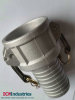 Aluminum cam and groove coupling type C