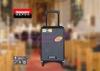 8 Inch Rechargeable Portable Trolley Speakers With Usb Input And Wireless MIC