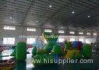 0.6mm PVC Tarpaulin Inflatable Air Bunkers For Paintball Arena