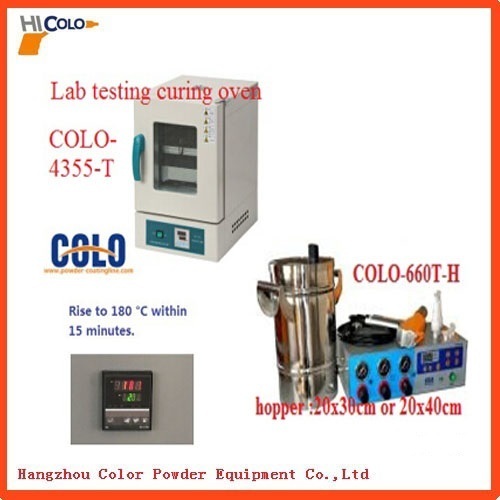 Lab test powder coating curing oven colo-4355-T With CL660-T-H