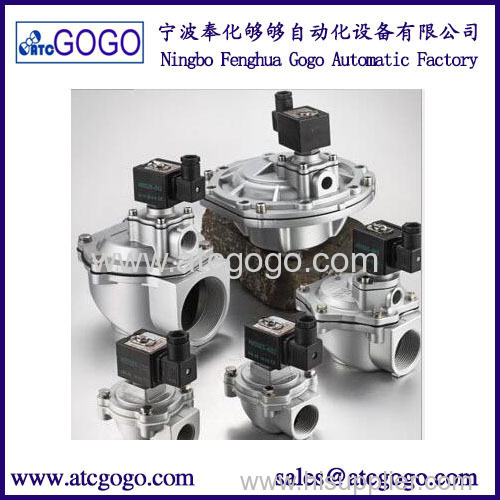 ASCO type right-angle pulse diaphragm valves are especially designed for dust collector service