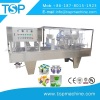 Automatic yogurt jelly ice-cream bean water cup filling and sealing machine one-piece sheet film packaging