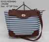 Fashion canvas fabric handbag