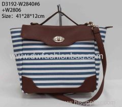 Fashion canvas fabric handbag