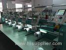 T Shirt Multi Head Embroidery Machine Fully Automatic Green Blue Color