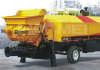 Hot Sale Mounted Truck Concrete Pump 90m3 hydraumatic