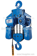 ELK 3T Electric chain hoist with manual trolley