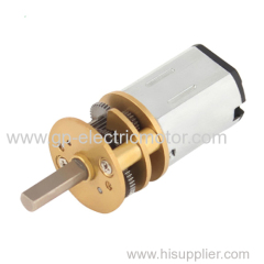 Electric DC Motor With Gearbox For ATM Machine