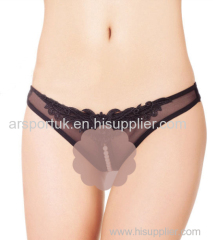 sexy lingerie wholesale Embroidered & Beaded Semi-Sheer Panties