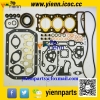 ISUZU 3KC1 3KC2 Full gasket kit with head gasket For SUMITOMO S85UX S90F2 S90FX2 Midi Excavators 3KC1 3KC2 diesel engine