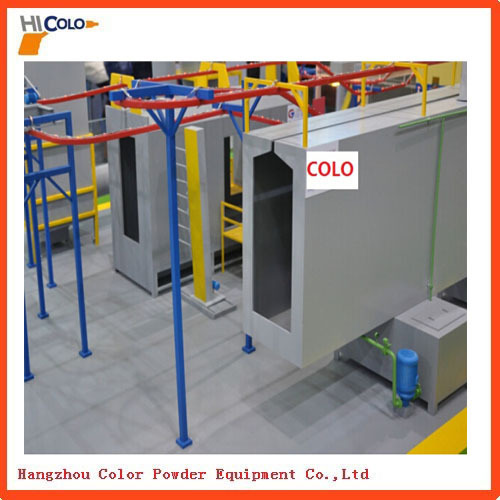 Automatic Powder Coating Plant with Drying and Curing Tunnel Oven