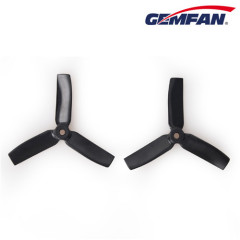 CCW 3 blades 4x4 inch PC drone bullnose BN rc mulitimotor propeller