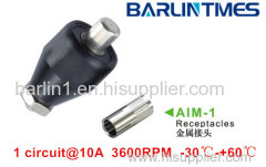 Mercury slip ring with 3600RPM working speed and big current for military machine from Barlin Times