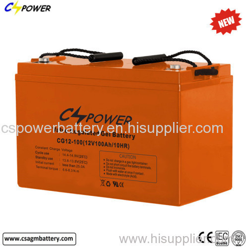 Solar Gel Battery 12V100Ah
