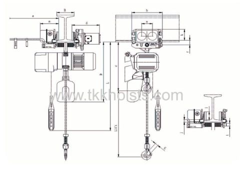 Inverter Type Dual Speed Electric Chain Hoist